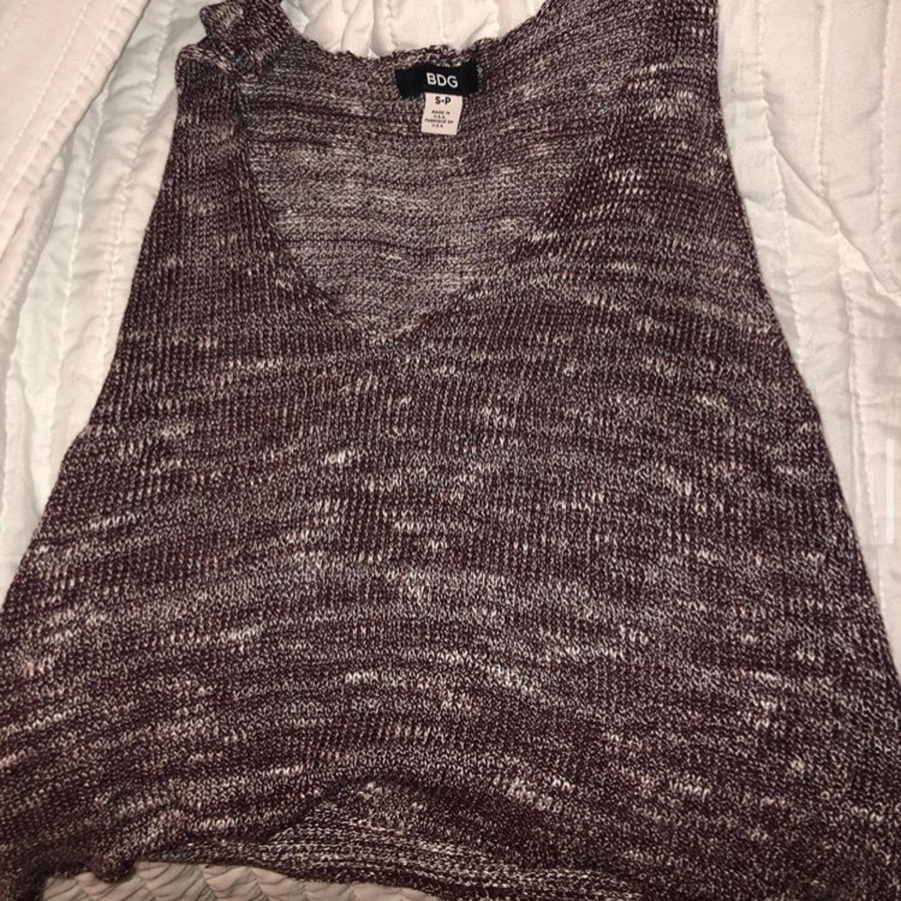 Cropped BDG crochet top!